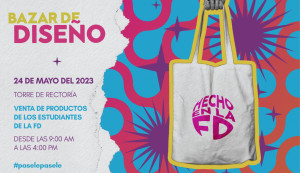 Venta de productos de los estudiantes de la FD