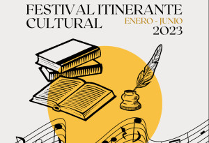 Festival itinerante cultural Enero-Junio 2023 Musica y literatura