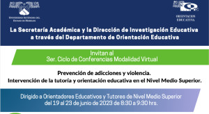 3er. Ciclo de Conferencias Modalidad Virtual