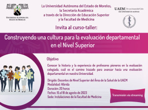 Construye una cultura para la evaluación departamental en el Nivel Medio Superior