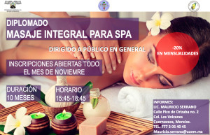 Diplomado I Masaje Integral para Spa