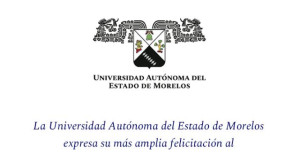 Felicitación Rectoría | Instituto Nacional de Antropología e Historia