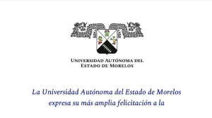 Felicitación Rectoría | Escuela Preparatoria Número Seis Tlaltizapán