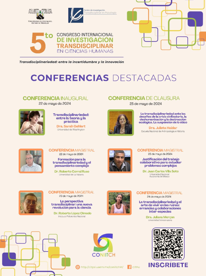 5to Congreso internacional de investigación transdisciplinar en ciencias humanas | 2024