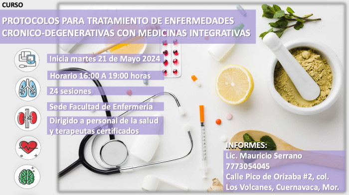 Protocolos para tratamiento de enfermedades cronico-degenerativas con medicinas integrativas