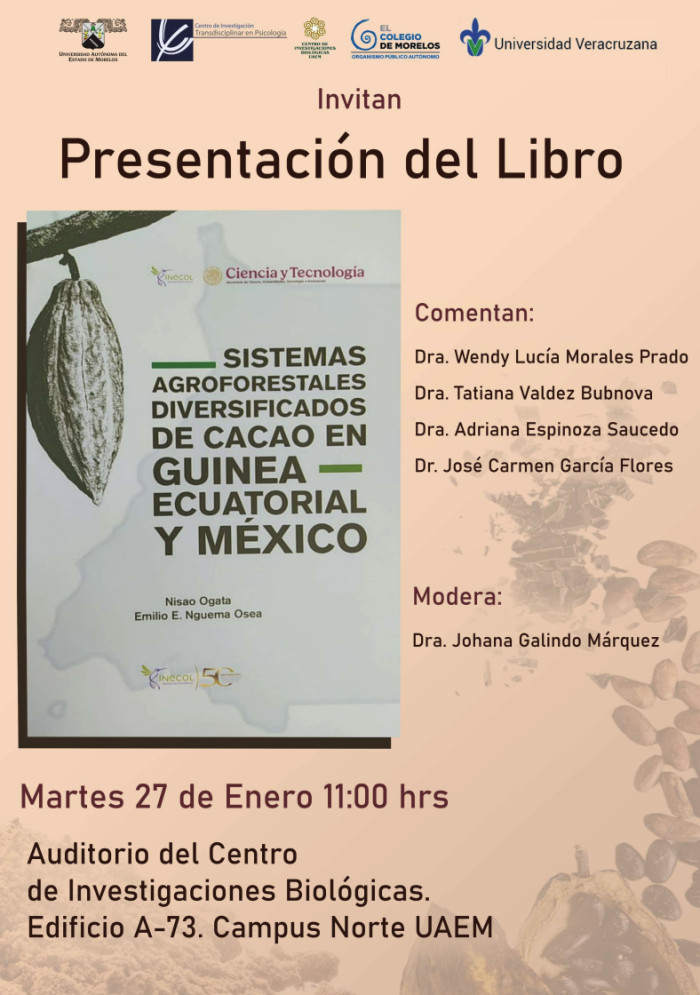 Sistemas Agroforestales diversificados de Cacao en Guinea Ecuatorial y México