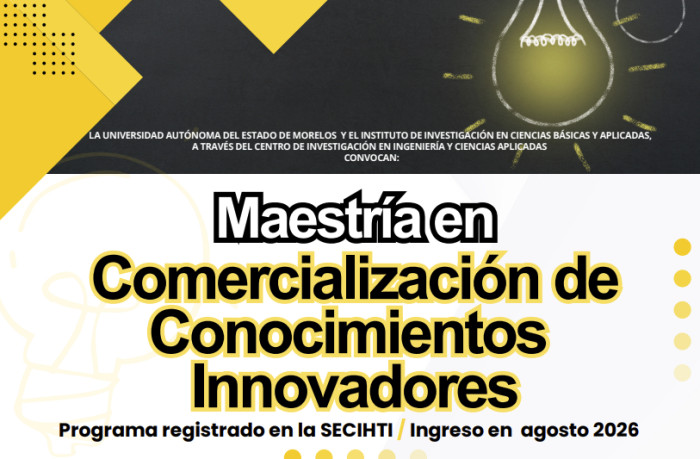 Convocatoria | Maestría en Comercialización de conocimientos innovadores