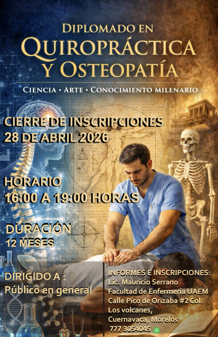 Diplomado En Quiropráctica Y Osteopatía