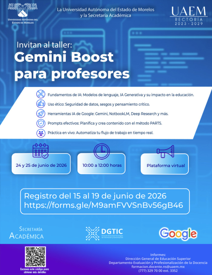 Taller: GeminiBoost para profesores
