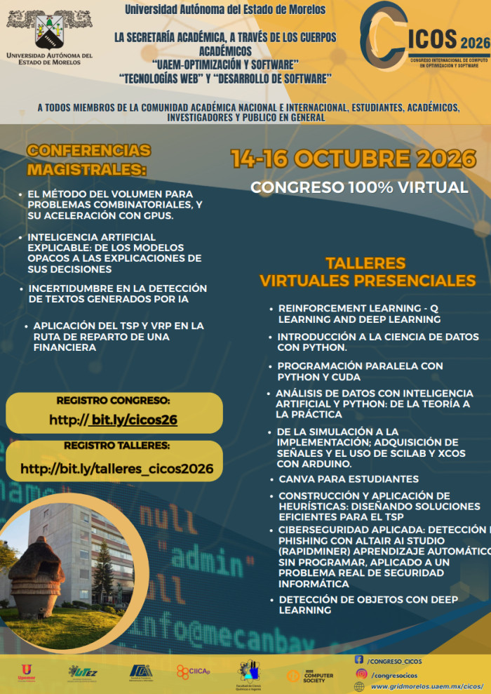 Congreso Internacional de Cómputo en Optimización y Software 2026