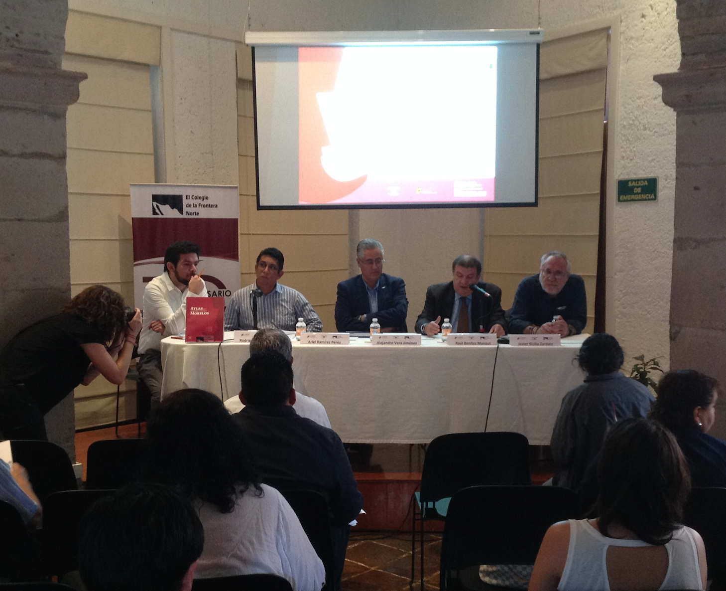 Presentan en El Colegio de la Frontera Norte el "Atlas de la seguridad y violencia en Morelos"
