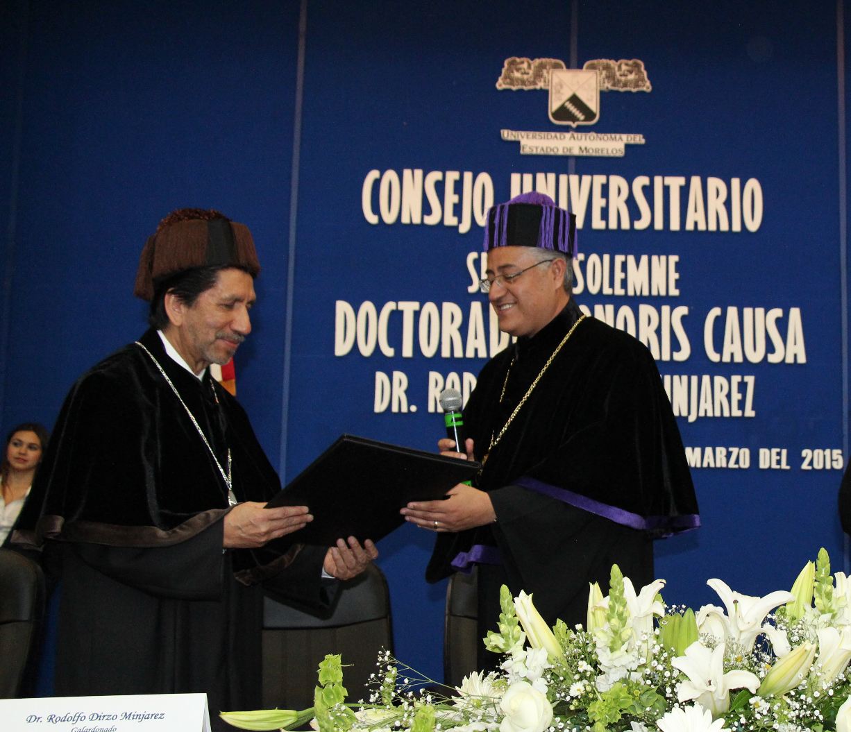 Otorga la UAEM Doctorado Honoris causa a Rodolfo Dirzo Minjarez