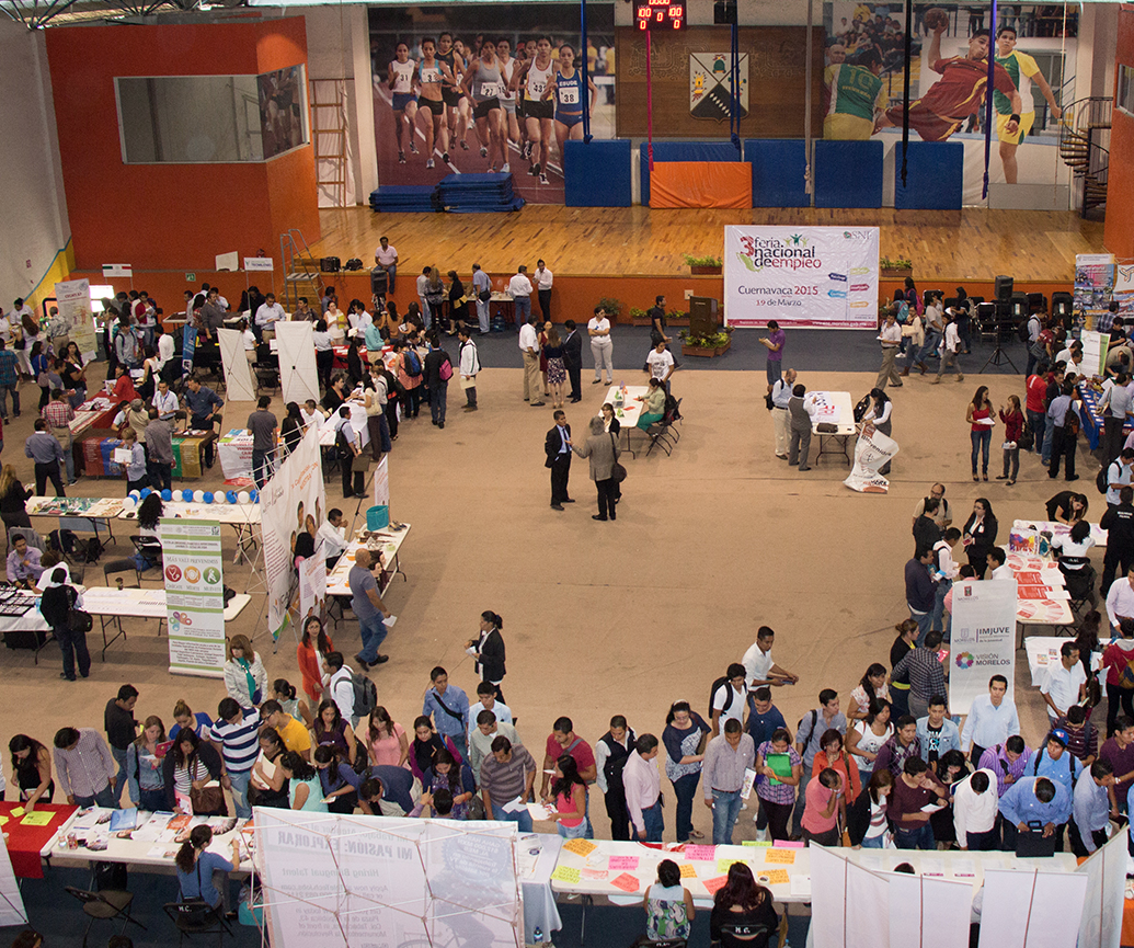 UAEM sede de la 3ra. Feria Nacional del Empleo 2015
