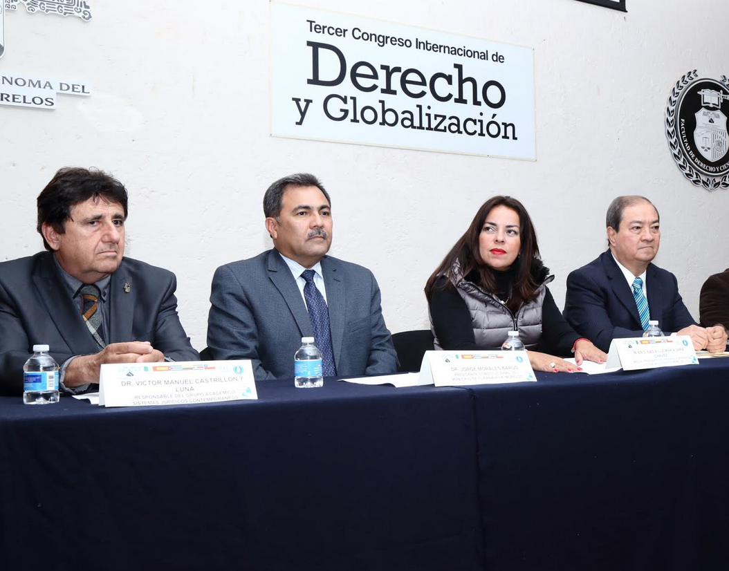 Inicia el Tercer congreso internacional de derecho y globalización en la UAEM