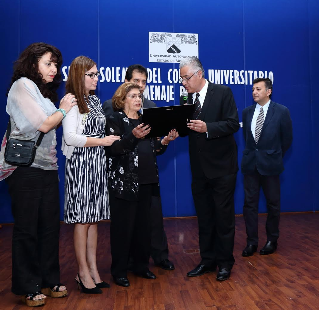 Consejo Universitario de la UAEM rinde homenaje póstumo a Fausto Gutiérrez Aragón