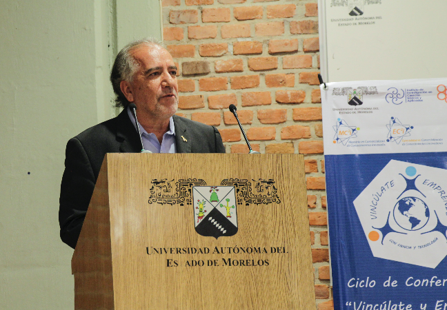 Inicia en UAEM ciclo de conferencias "Vincúlate y emprende con ciencia y tecnología"