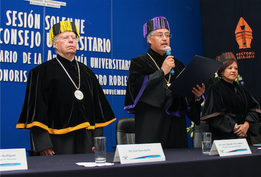 Otorga UAEM el Doctorado Honoris Causa a José Narro Robles