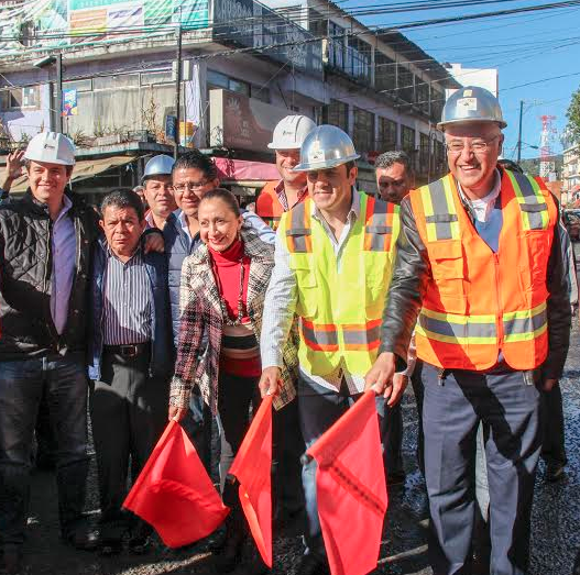 Acompaña UAEM banderazo de inicio a encarpetamiento de Avenida Universidad