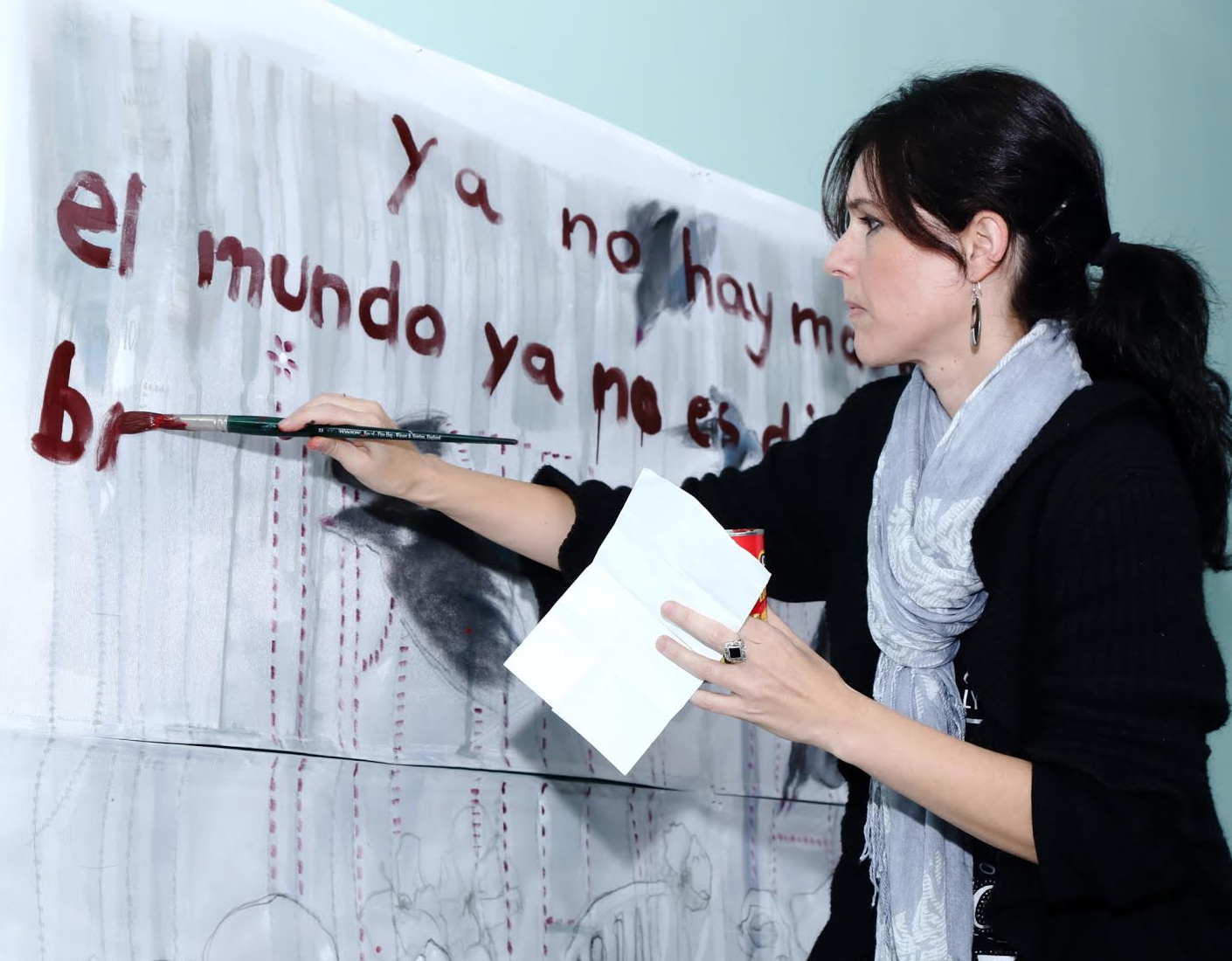 Inauguran en UAEM la exposición “Tus palabras son sombras danzantes”