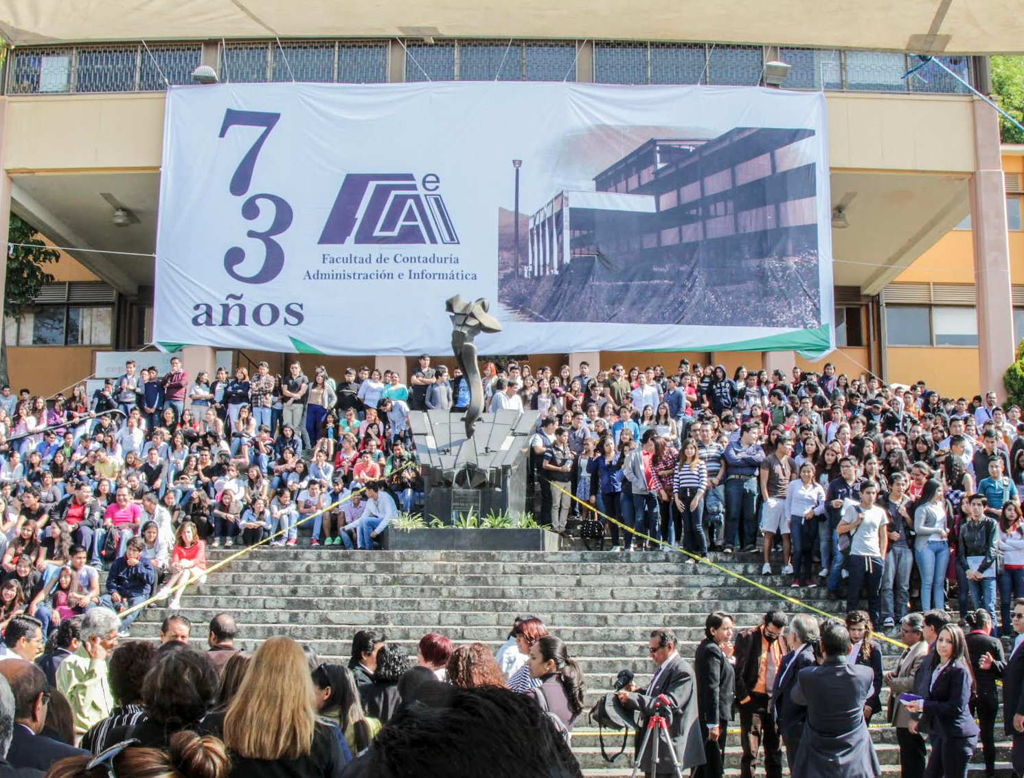 Celebra Facultad de Contaduría, Administración e Informática 73 años de fundación