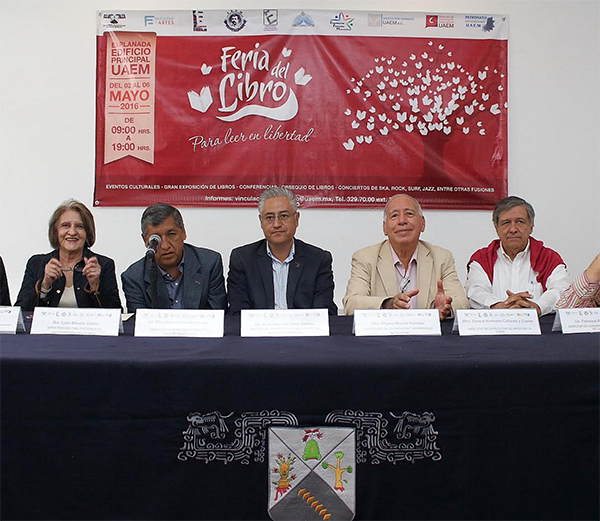 Anuncian del 2 al 6 de mayo la Feria del Libro en la UAEM, Para leer en Libertad