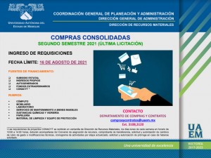 Compras Consolidadas (SEGUNDO SEMESTRE 2021 ÚLTIMA LICITACIÓN)