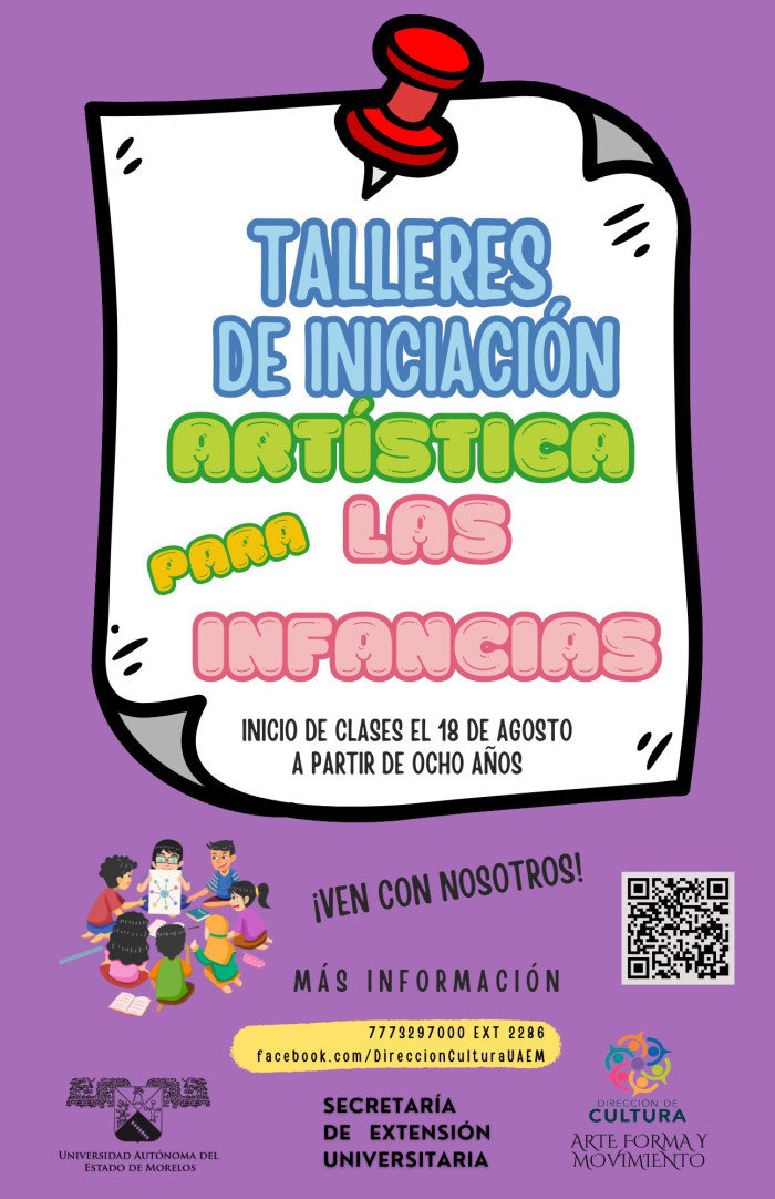Talleres de iniciación Artística para infancias