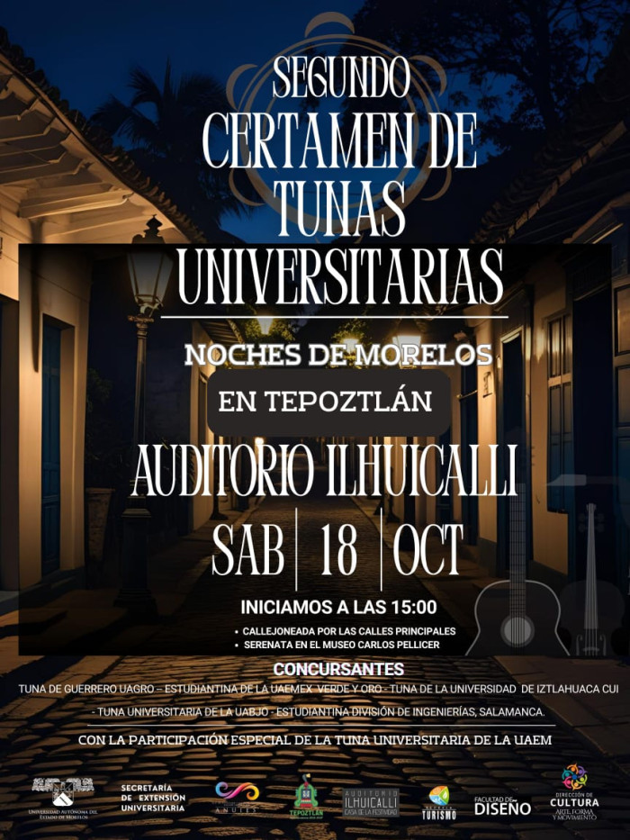 2do. certamen de Tunas Universitarias