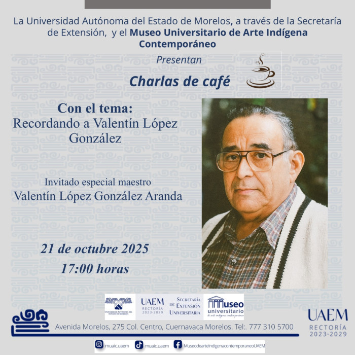 Charlas de café, recordando a Velntín López Gónzalez