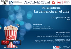 Mesa de reflexión: La demencia en el cine