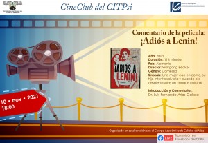 CineClub del CITPsi "Comentario de la película: ¡Adiós a Lenin!"