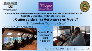 Conferencia "El control del tránsito aéreo"