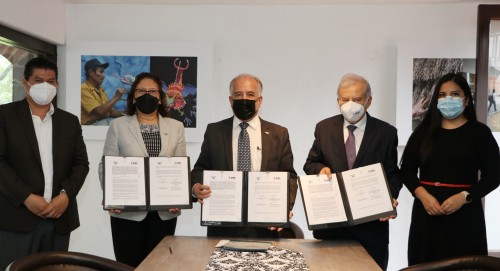 Firman UAEM y el Instituto Nacional Electoral Morelos convenio general de colaboración