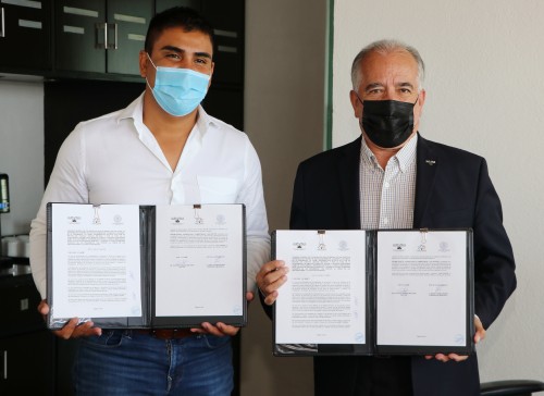Firman UAEM y el municipio de Amacuzac convenio de colaboración