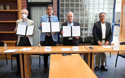 Signan convenio general de colaboración la UAEM y el Instituto Nacional de Salud Pública
