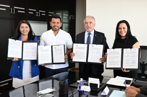 Firman la UAEM y el Ayuntamiento de Xochitepec convenio de colaboración