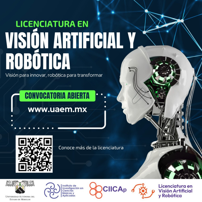 Convocatoria Licenciatura en Visión Artificial y Robótica 2026
