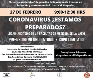 Simposio: Coronavirus ¿Estamos preparados?