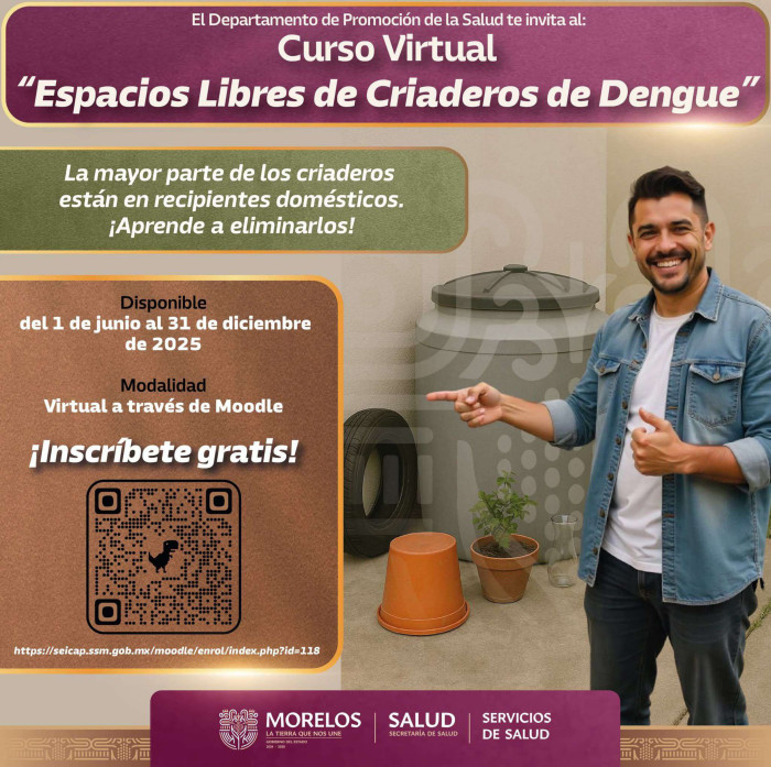 Curso Virtual “Espacios Libres de Criadero de Dengue"