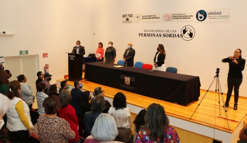 Diversas actividades por el Día Nacional de las Personas Sordas en la UAEM