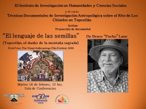 Proyección del Documental "El lenguaje de las semillas"