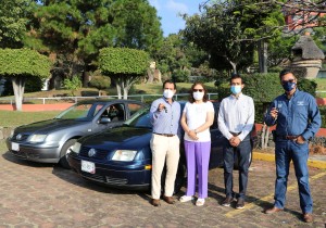 Dona CIICAp vehículos a la Dirección de Protección y Asistencia Universitaria