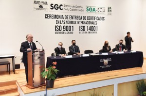 Certifica UAEM 32 procesos administrativos y dos de gestión ambiental