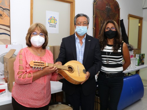 Recibe Dirección de Cultura material didáctico para beneficio de más de mil estudiantes