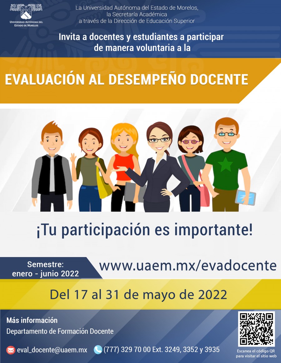 Evaluación al desempeño docente enero junio Universidad Autónoma del Estado de Morelos