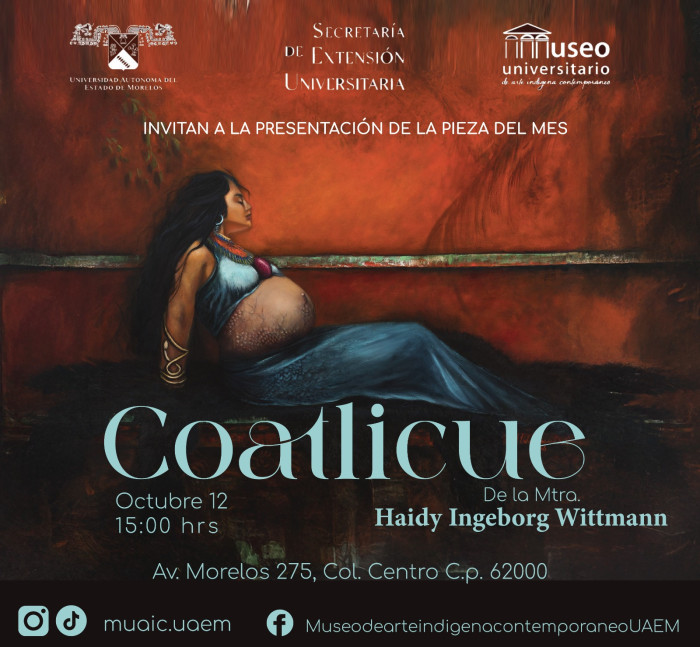 Presentación de la pieza del mes "Coatlicue"