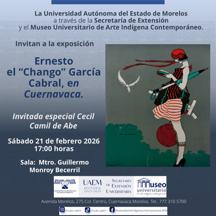 Exposición Ernesto el "Chango" García Cabral, en Cuernavaca