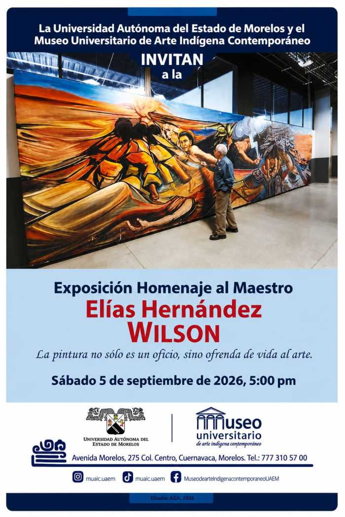 Exposición Homenaje al Maestro Elías Hernández Wilson