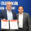 Firman de convenio de colaboración UAEM-Microsoft