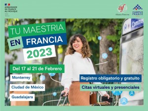 Embajada de Francia | Feria estudiantil “Tu Maestría en Francia”